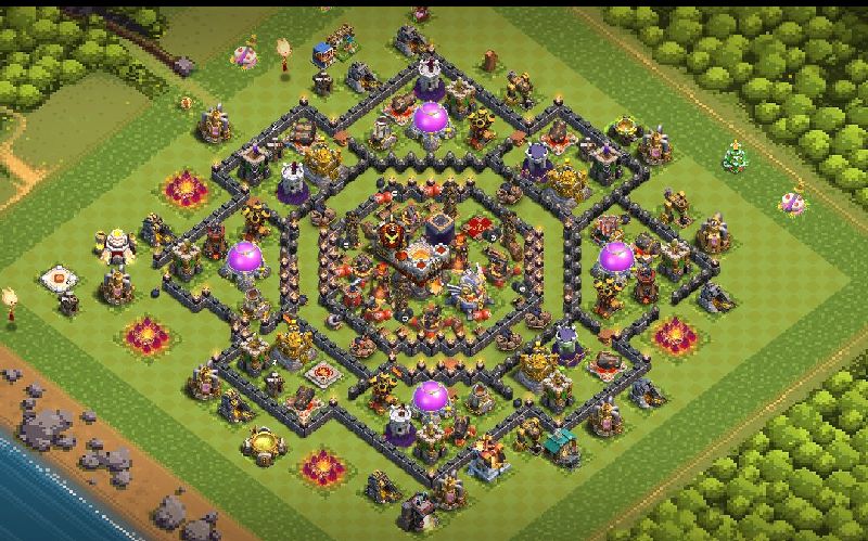 Town Hall 11 Trophy Base layout by ™ANIK_♚100