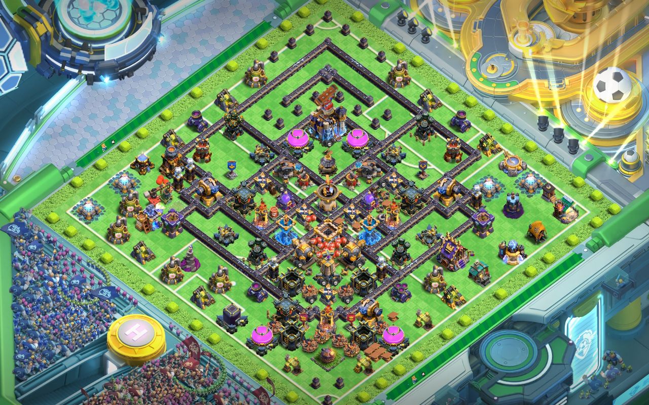 Town Hall 18 Farming Base layout by Shakil Ahmed