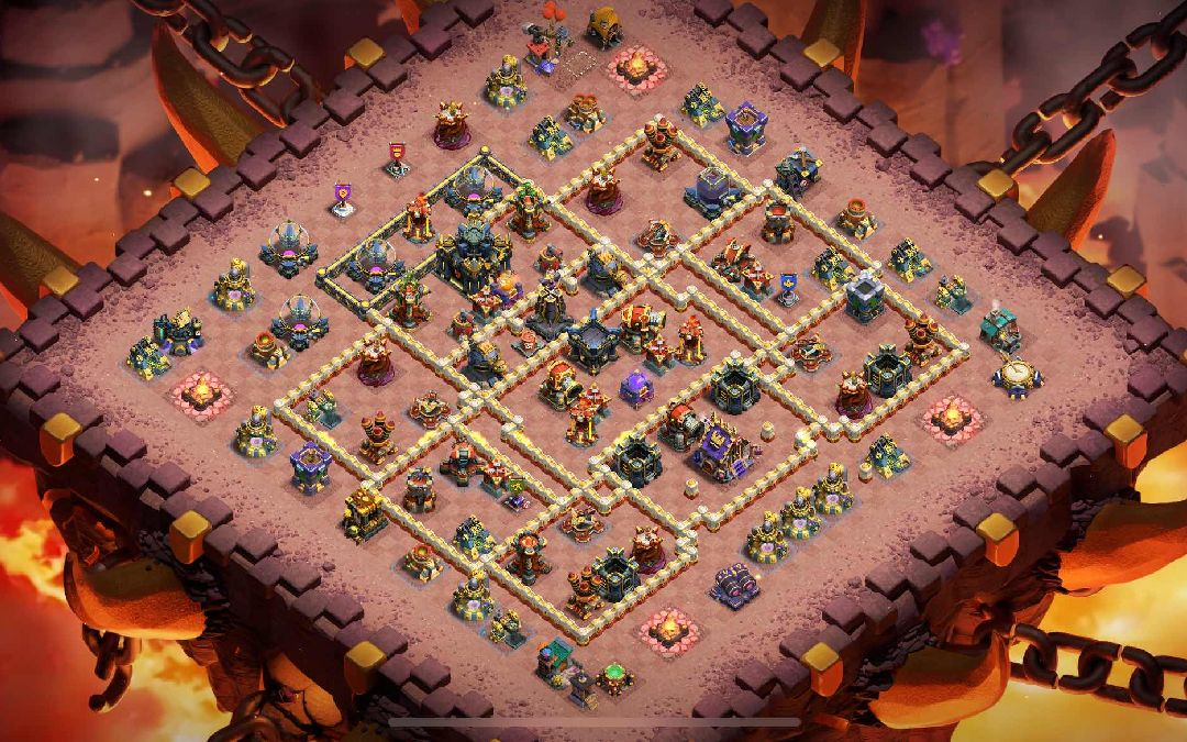 Town Hall 17 War Base layout by XLR8