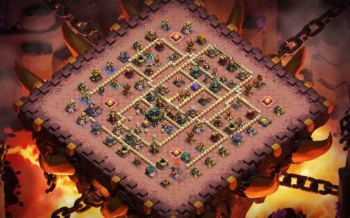 Town Hall 17 War Base layout by XLR8