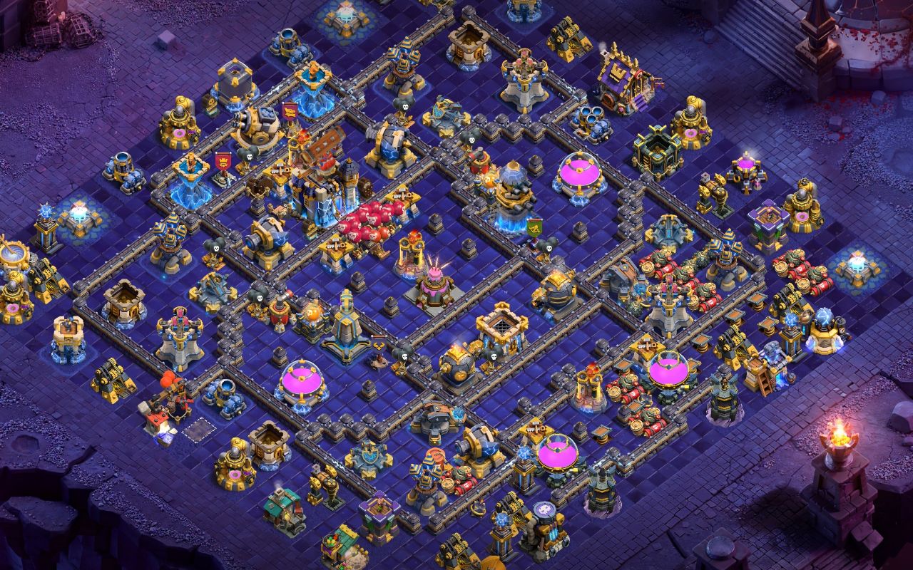 Town Hall 18 CWL Base layout by IRAN Clash