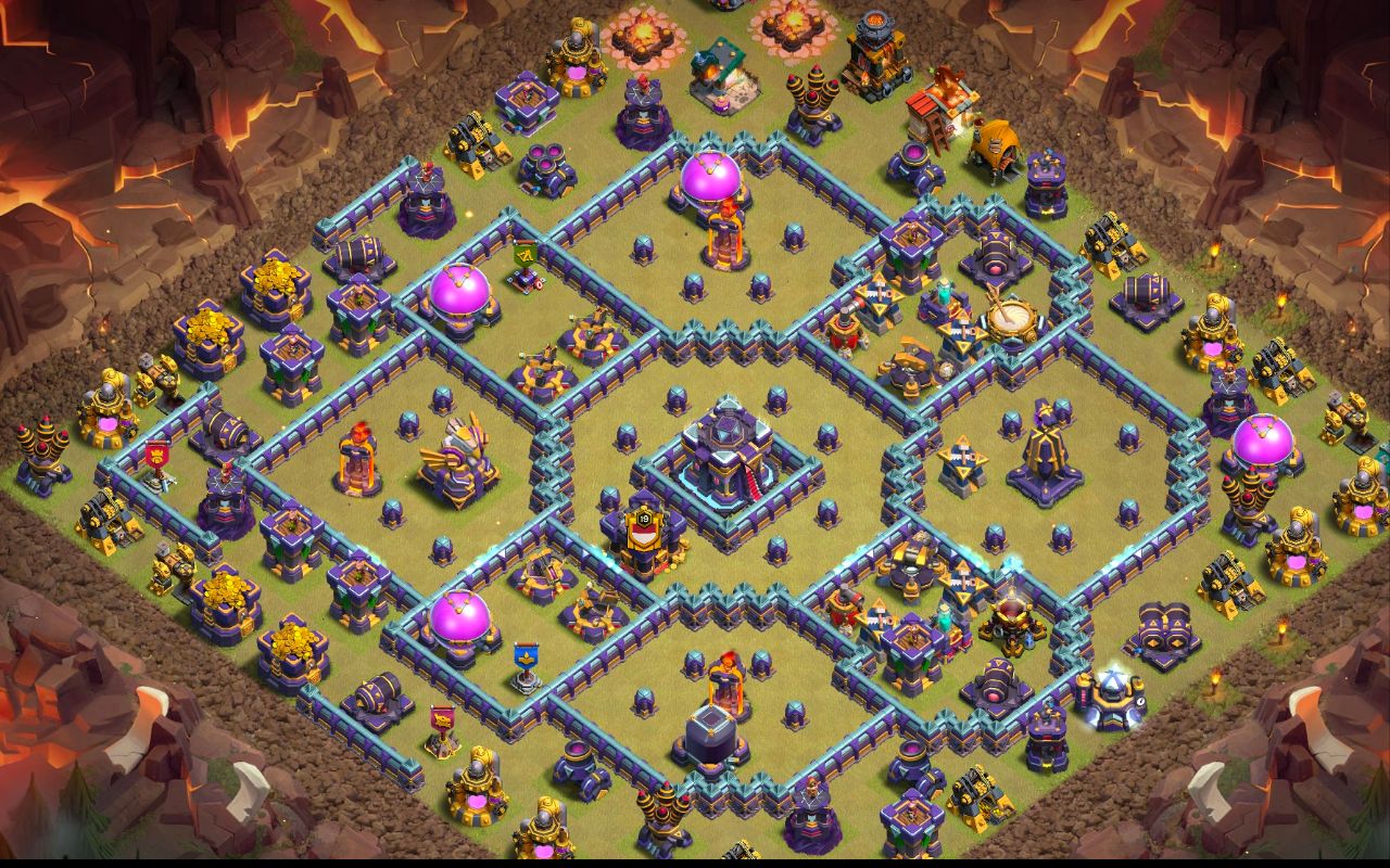 Town Hall 15 War Base layout by Reza Gunawan Atmajaya