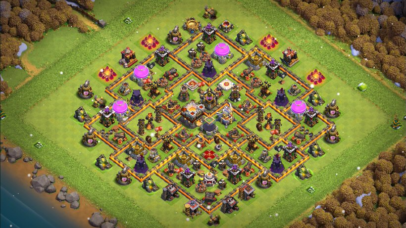 Town Hall 11 Trophy Base layout by TReX