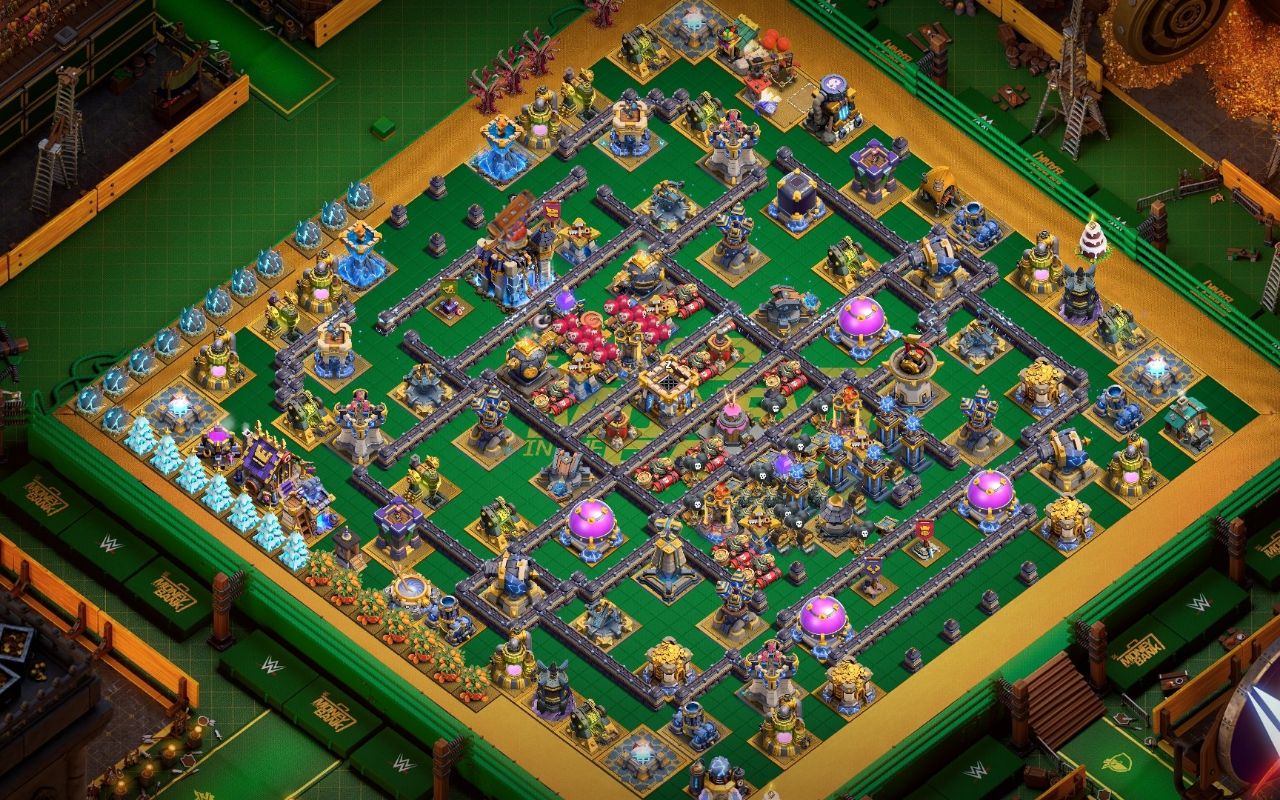 Town Hall 18 Trophy Base layout by ديوان الملوك 👑