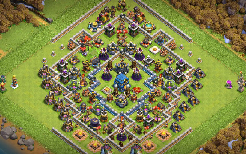 Town Hall 12 Trophy Base layout by Mr.Save/Layout