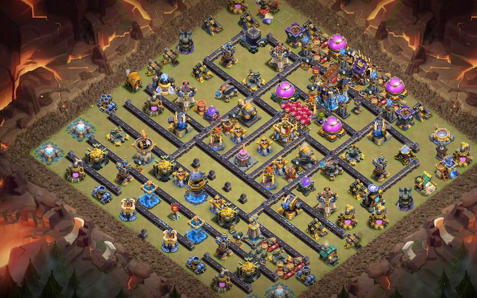 Town Hall 18 CWL Base layout by ديوان الملوك 👑