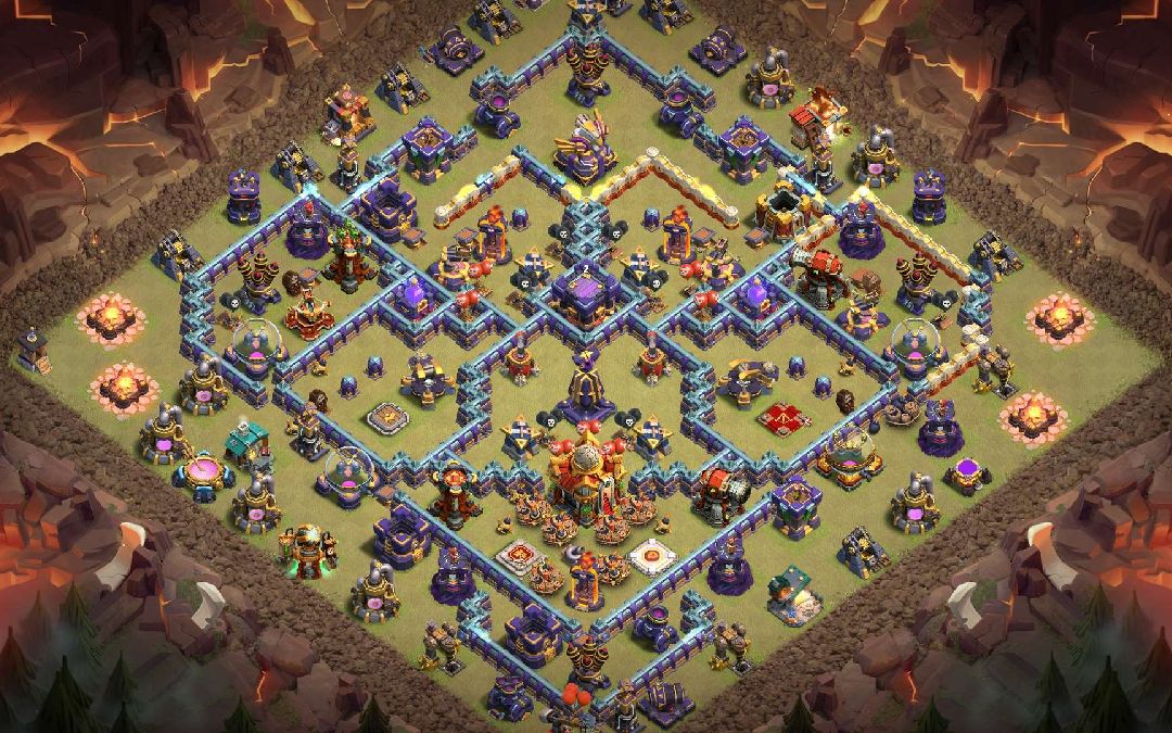 Town Hall 16 War Base layout by XLR8