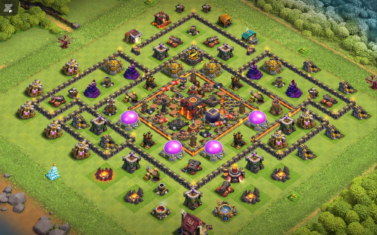 Town Hall 10 Trophy Base layout by zefo‌‌‌؛[]÷+!/ء()×٪٠٨٧