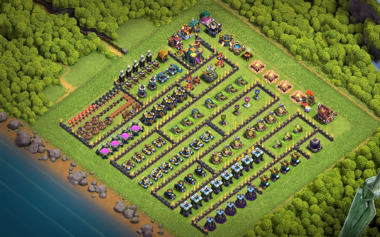 Town Hall 14 Fun Base layout by matin_gharaie