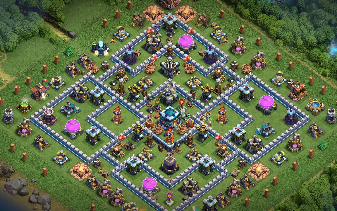 Town Hall 13 Farming Base layout by المحارب