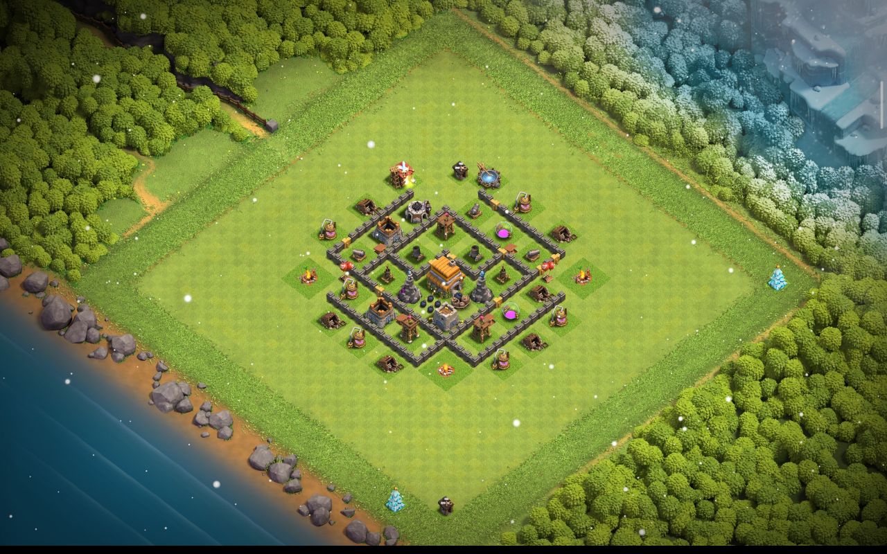 Town Hall 6 War Base layout by ادخل الكلان اذه أنته عربي ومنور
