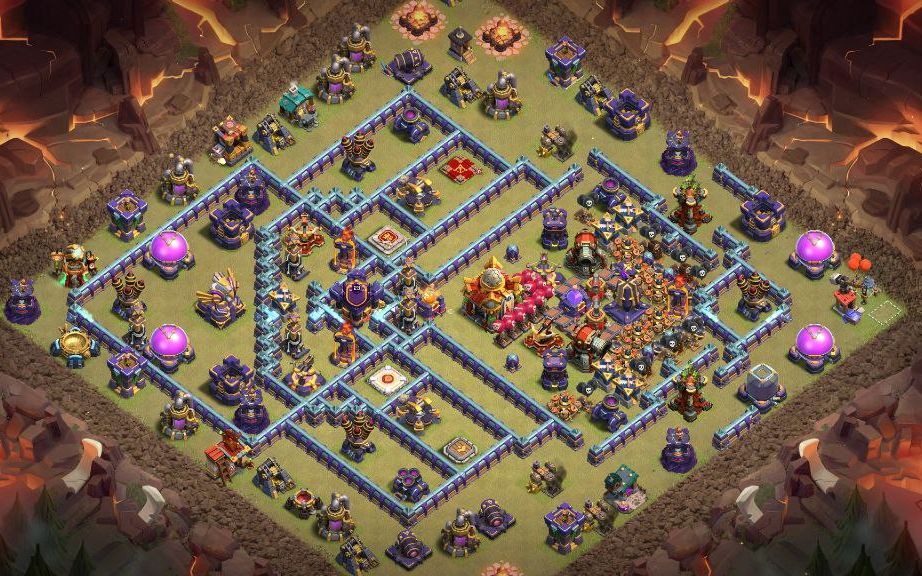 Town Hall 16 War Base layout by XLR8