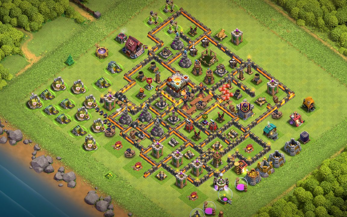 Town Hall 11 War Base layout by I'MSTYLIX