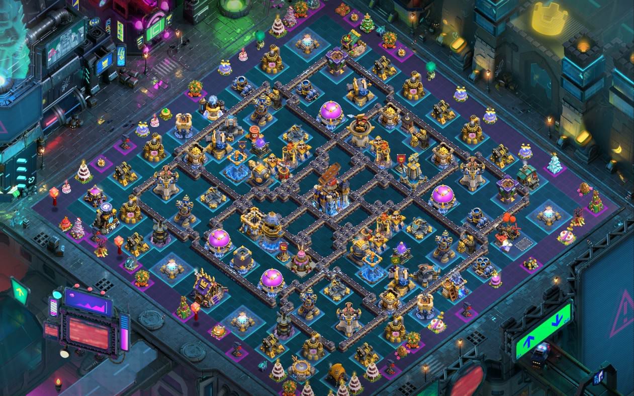 Town Hall 18 CWL Base layout by ديوان الملوك 👑