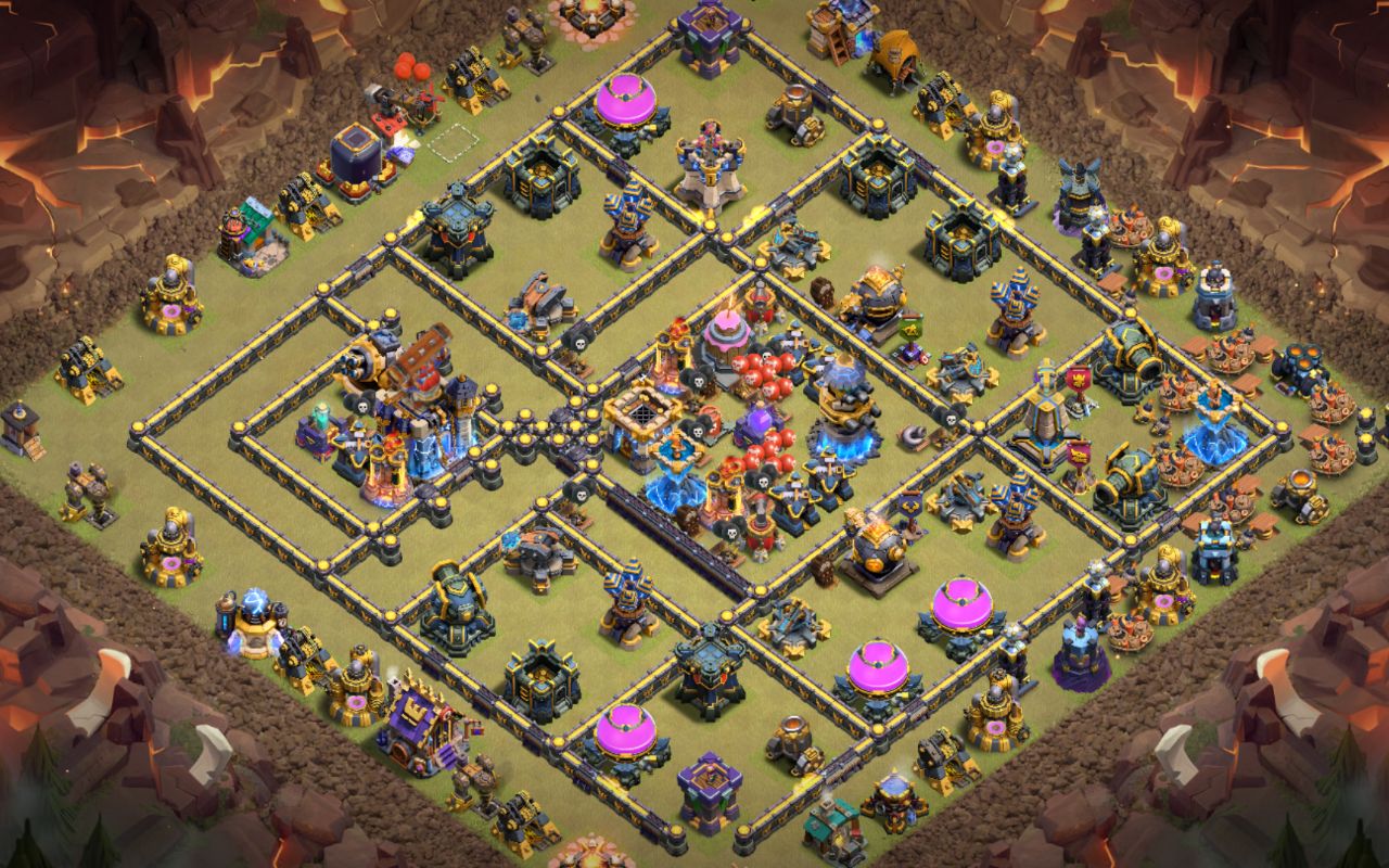 Town Hall 18 CWL Base layout by BROTHERS ARMY