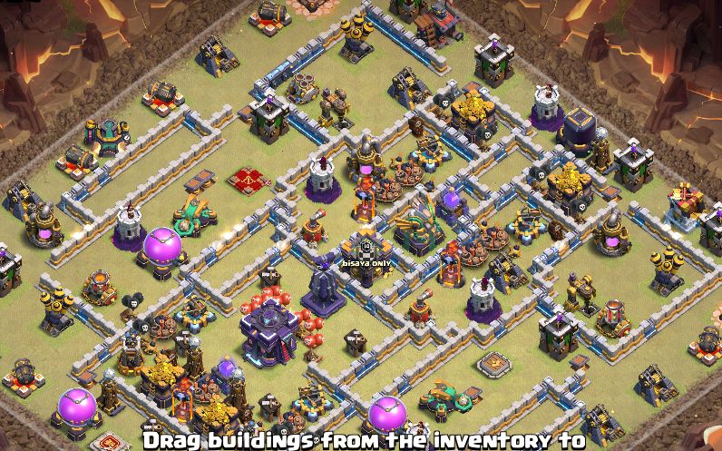Town Hall 15 War Base layout by alyas pogi