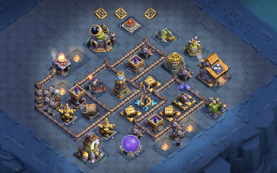 Builder Hall 10 Builder Base layout by XLR8