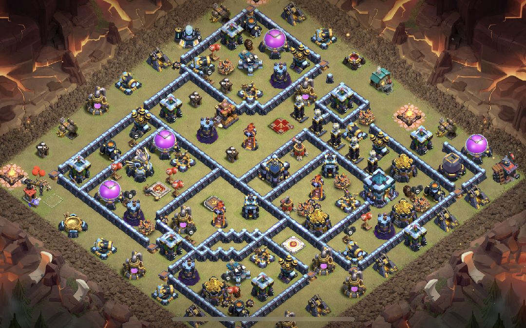Town Hall 13 War Base layout by XLR8