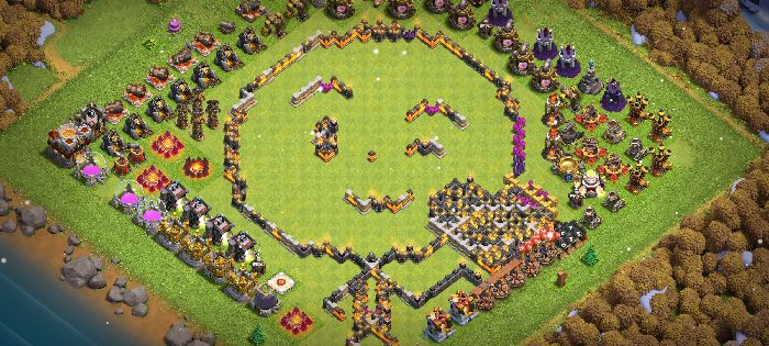 Town Hall 11 Fun Base layout by MR.AVENGER
