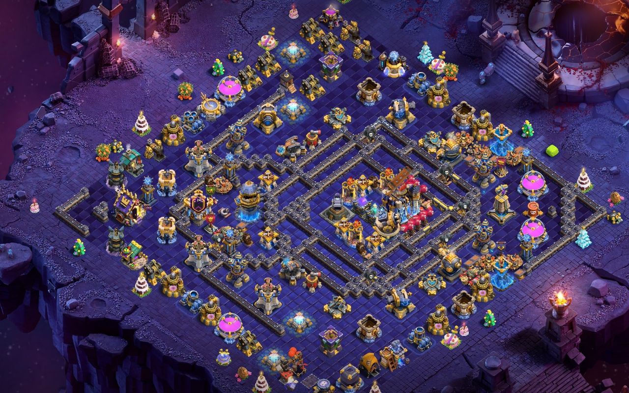 Town Hall 18 CWL Base layout by ديوان الملوك 👑