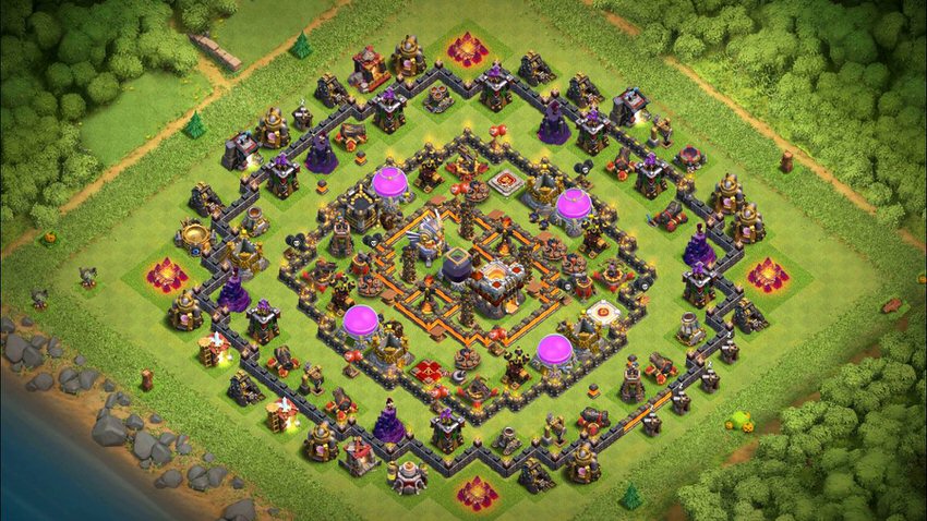 Town Hall 11 Farming Base layout by TReX