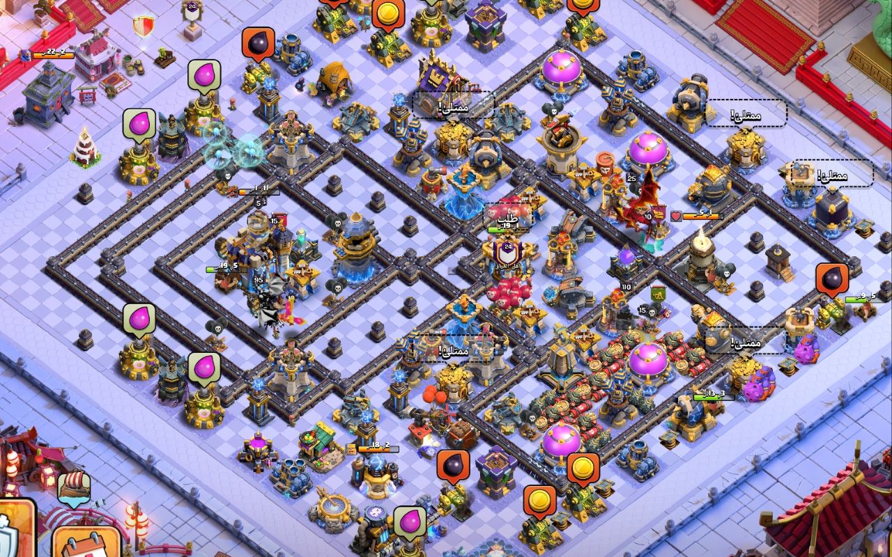Town Hall 18 Trophy Base layout by Captain