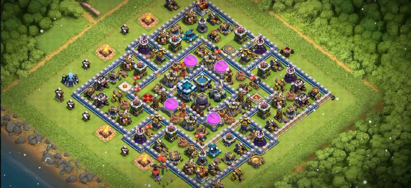 Town Hall 13 Farming Base layout by TReX