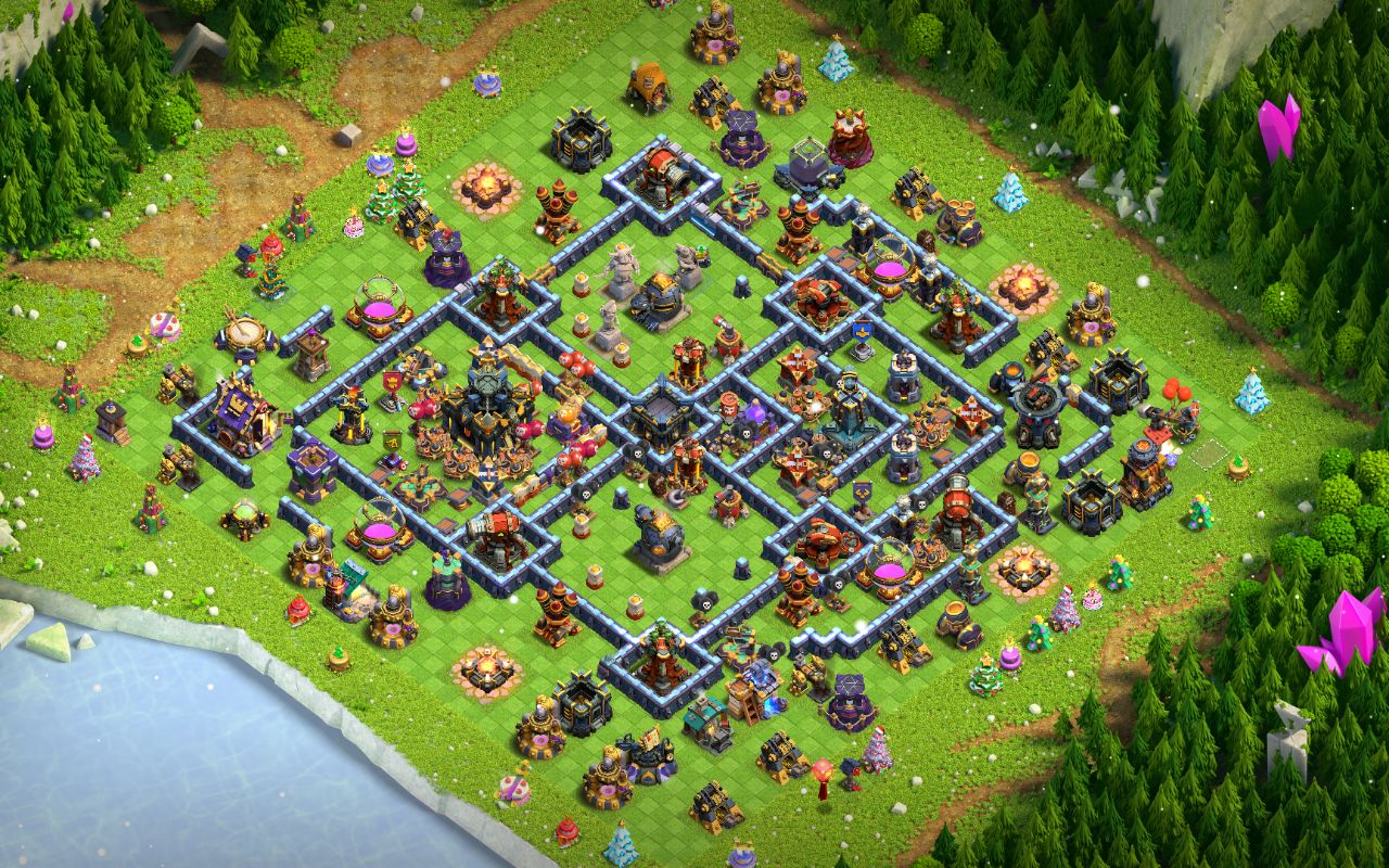 Town Hall 17 War Base layout by SYRIA