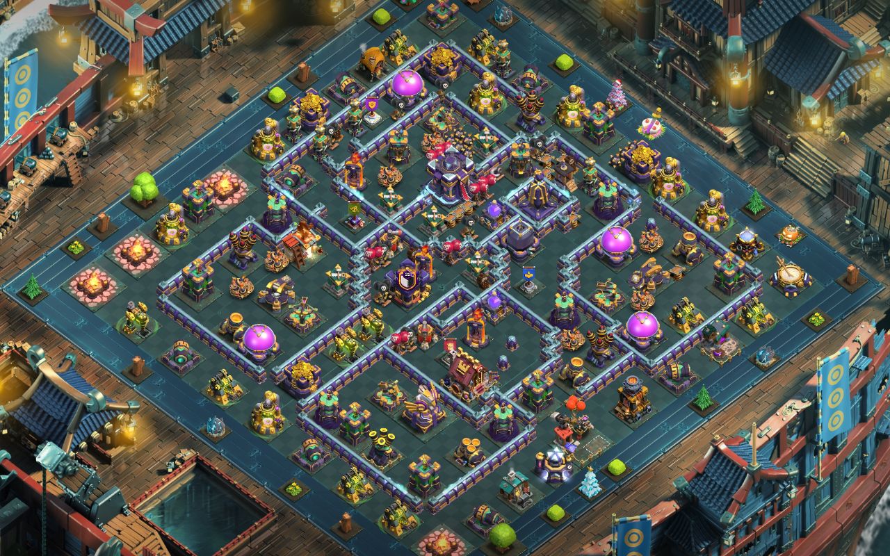 Town Hall 15 Trophy Base layout by Re'Satoru
