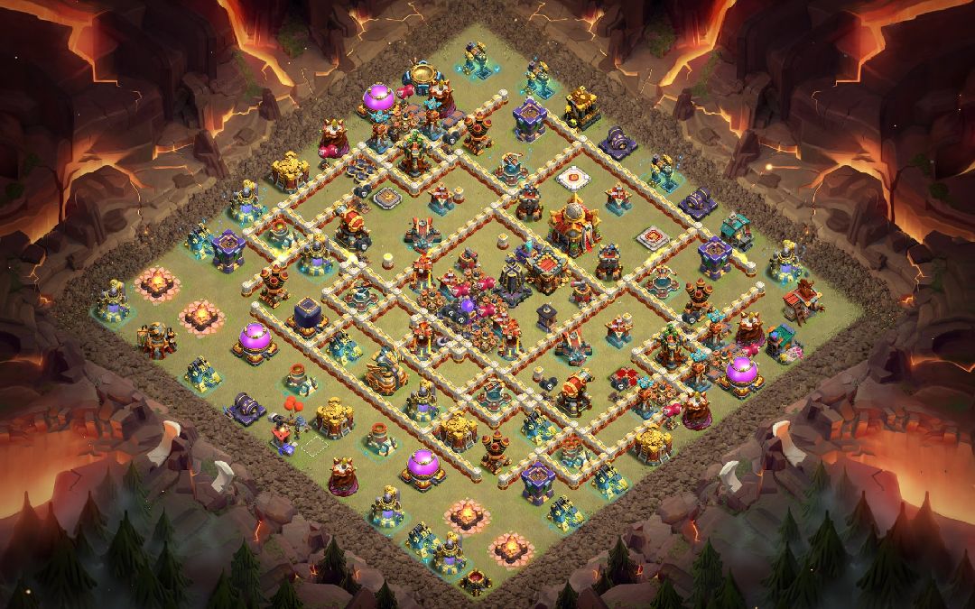 Town Hall 16 War Base layout by XLR8