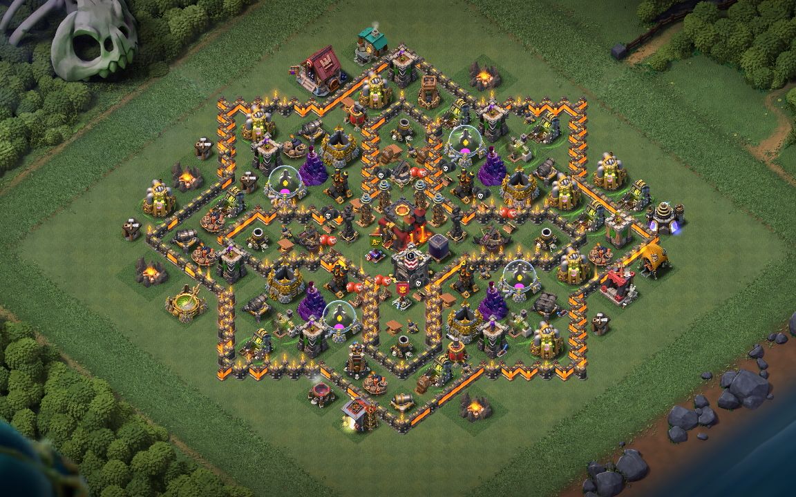 Town Hall 10 CWL Base layout by Dragon Raider