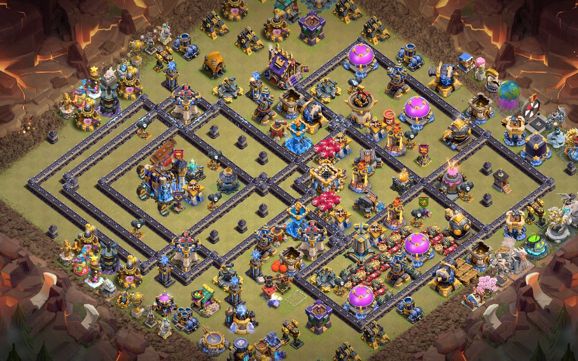 Town Hall 18 Trophy Base layout by ♂️ Crownless