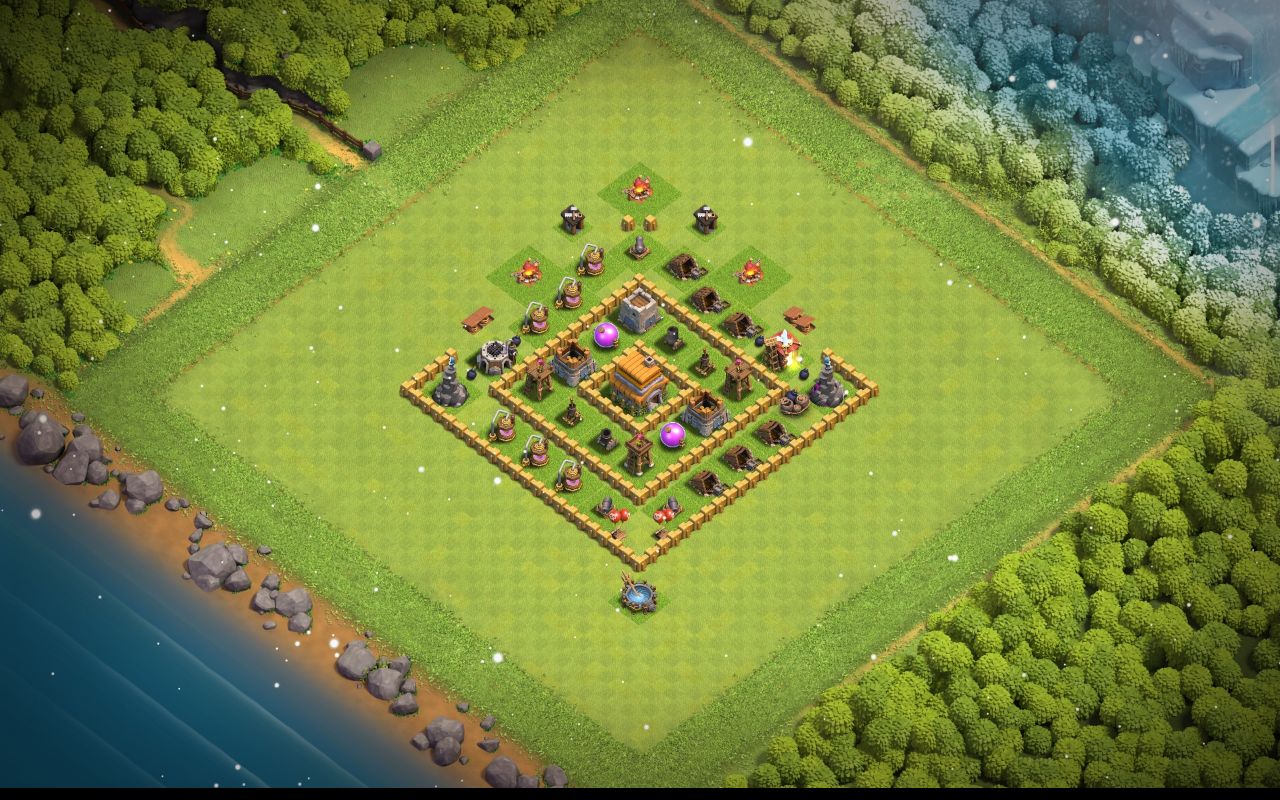 Town Hall 6 War Base layout by ادخل الكلان  اذه أنته عربي  ومنور