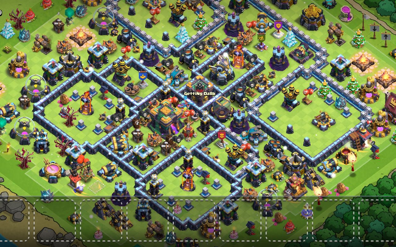 Town Hall 14 War Base layout by alstoRa Wael