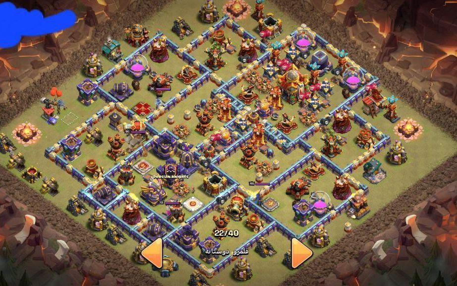 Town Hall 16 War Base layout by XLR8