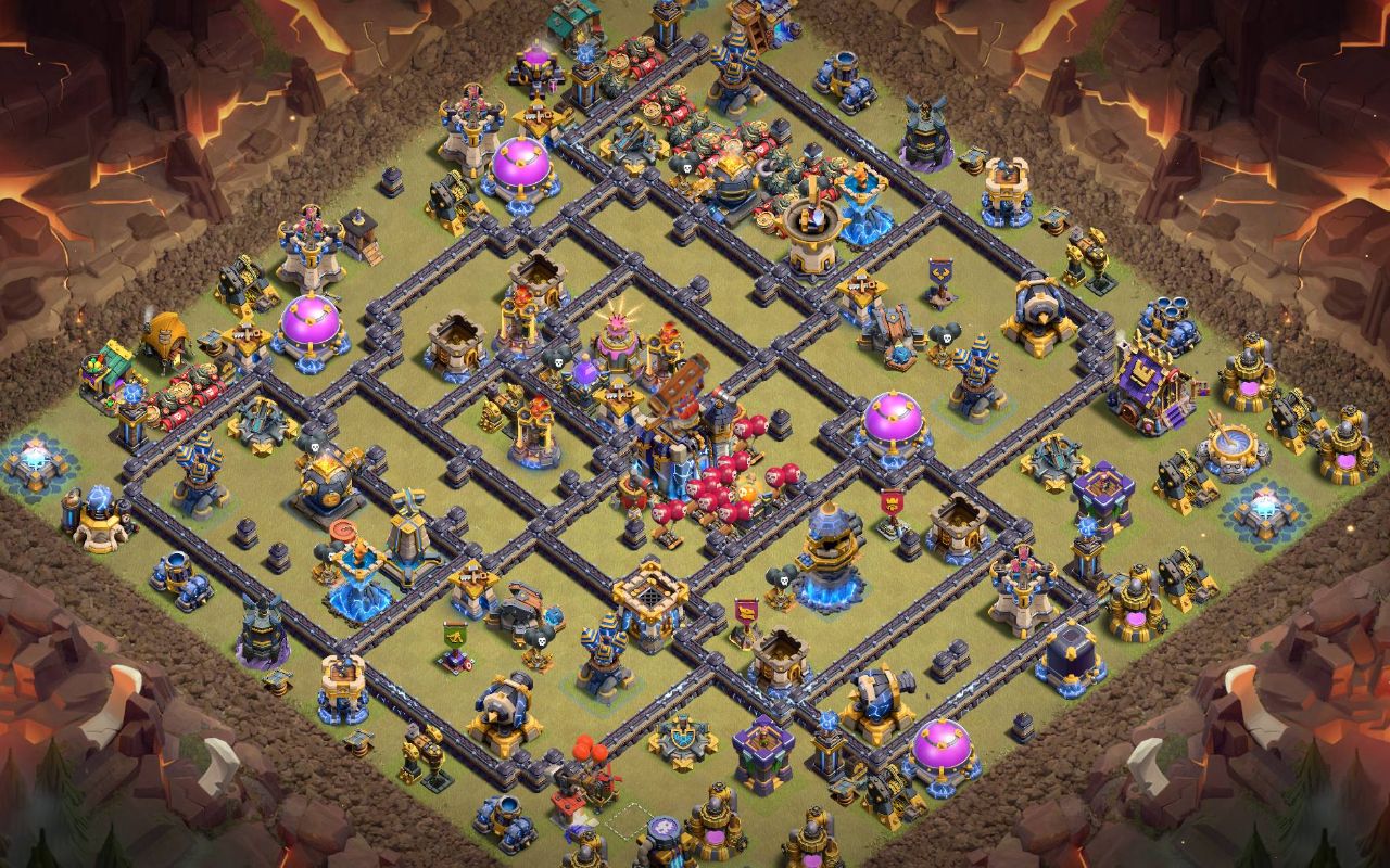 Town Hall 18 Trophy Base layout by ديوان الملوك 👑