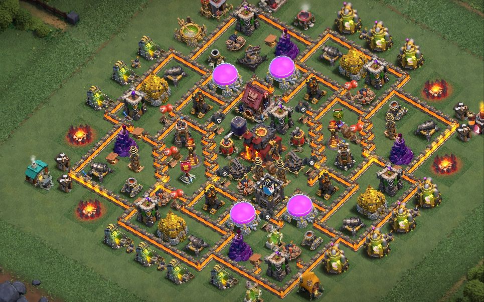 Town Hall 10 CWL Base layout by Dragon Raider