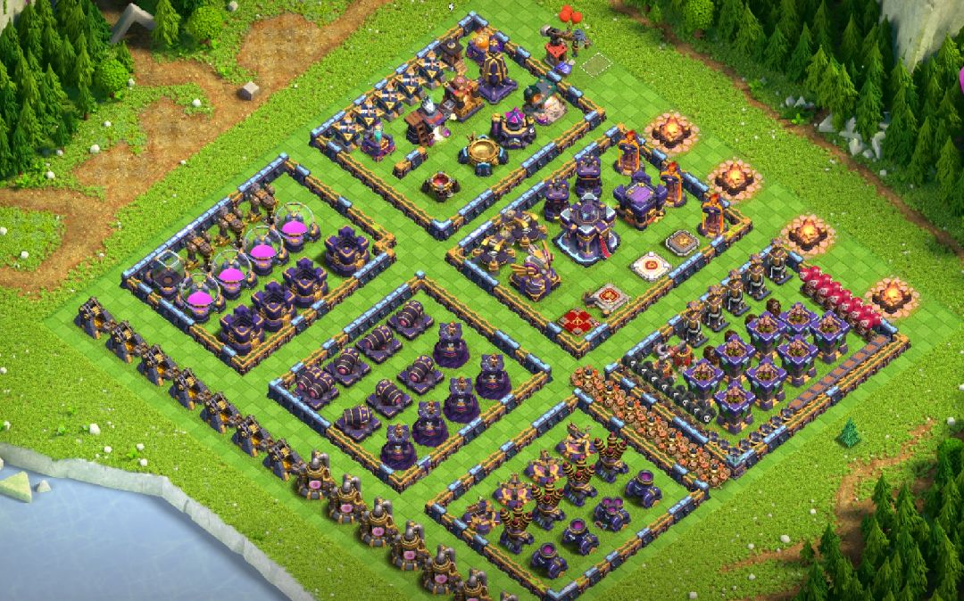 Town Hall 15 Fun Base layout by TReX
