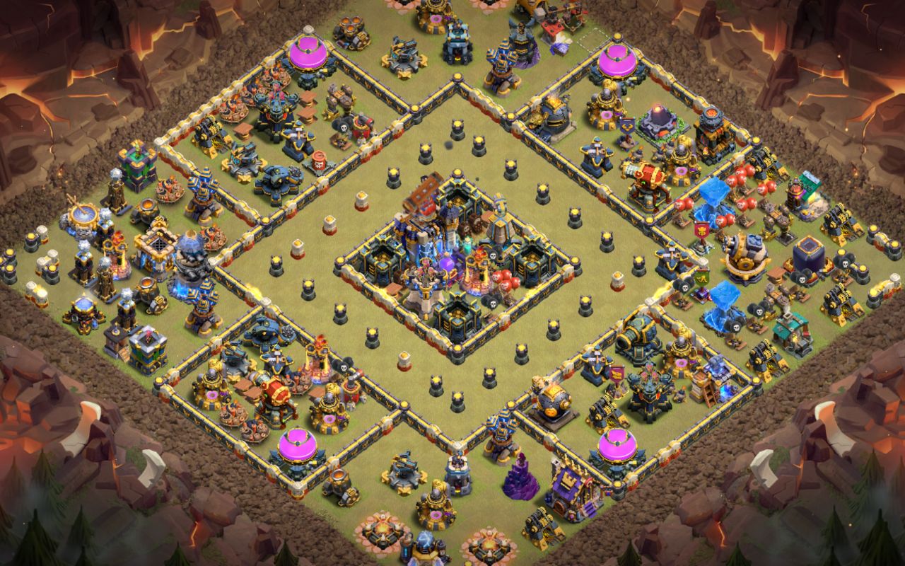 Town Hall 18 Trophy Base layout by BROTHERS ARMY