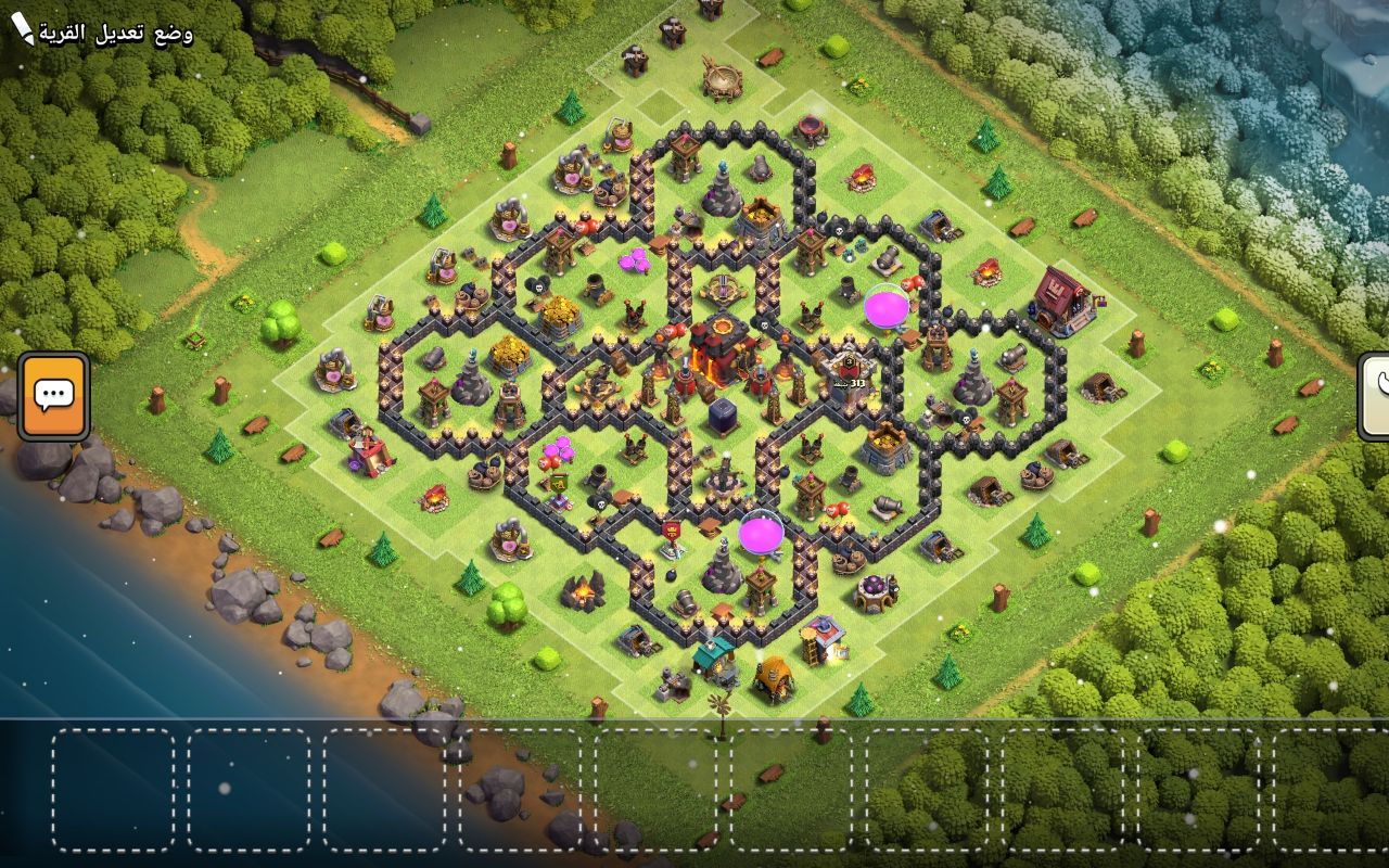 Town Hall 10 CWL Base layout by هاشم ابو عمران