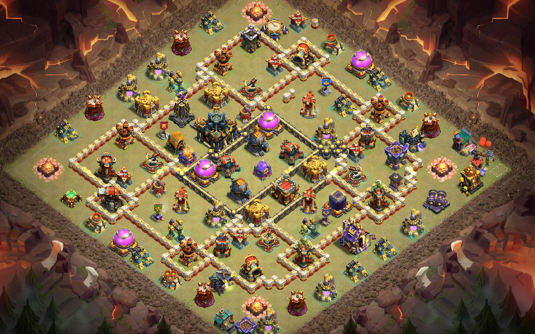 Town Hall 17 War Base layout by XLR8