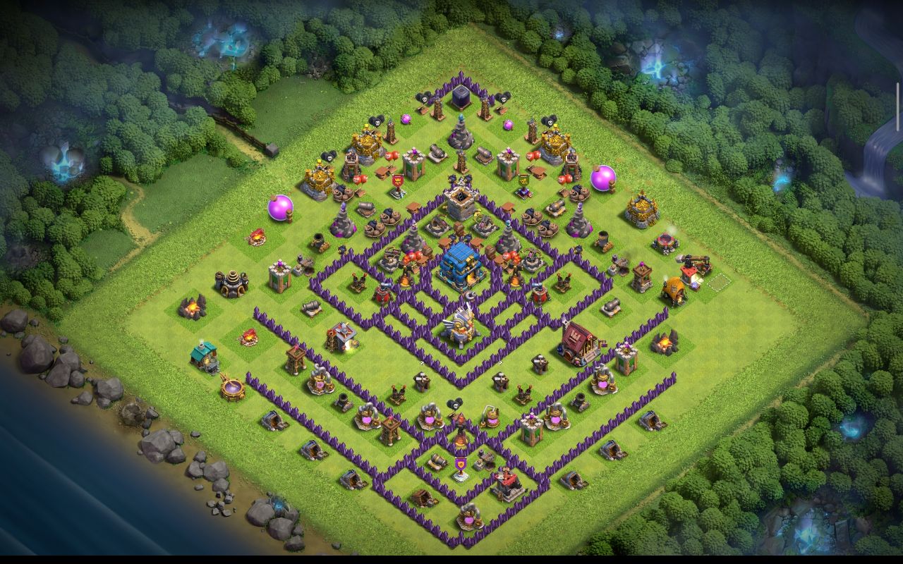 Town Hall 12 Trophy Base layout by ادخل الكلان اذه أنته عربي ومنور