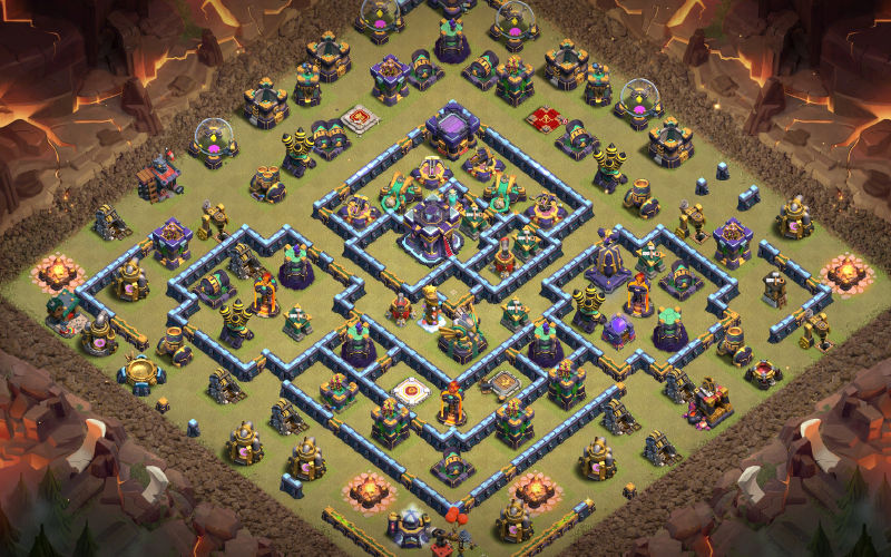 Town Hall 15 War Base layout by MasManik