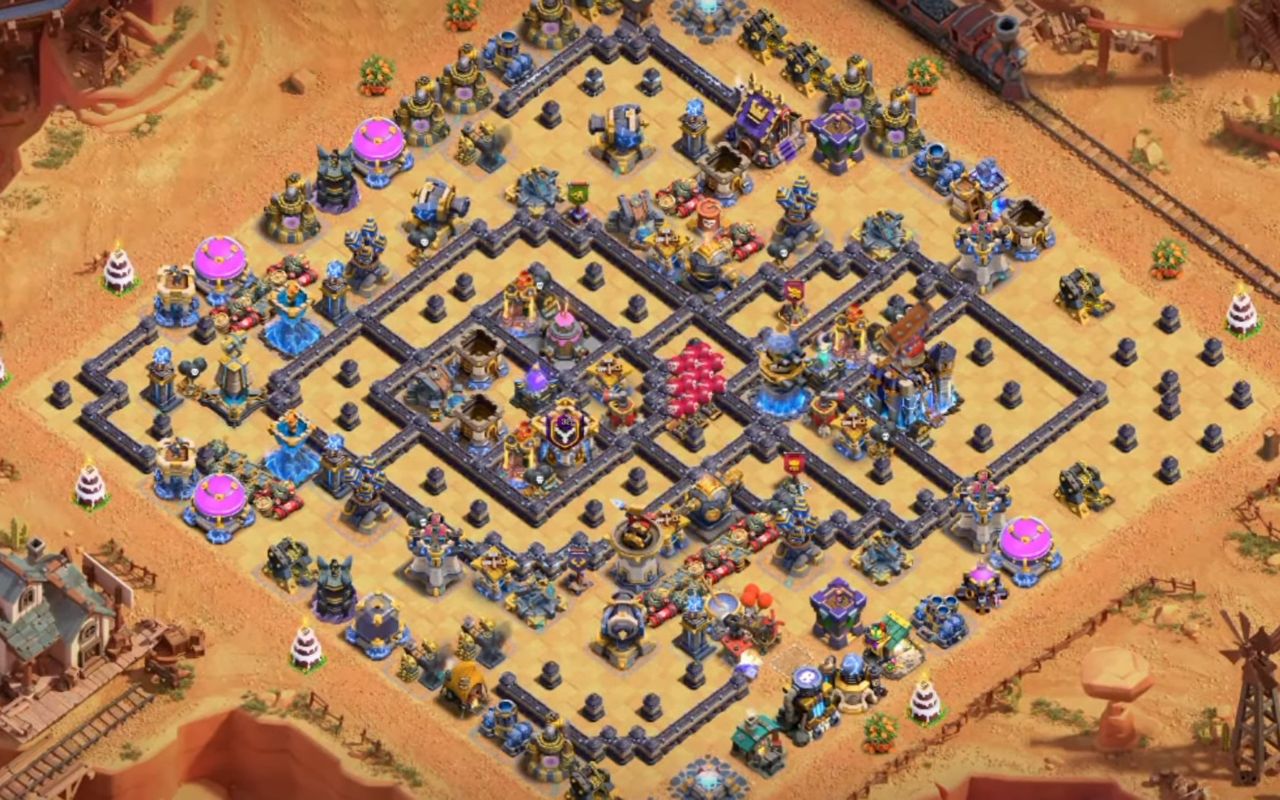 Town Hall 18 Legend Base layout by BH10