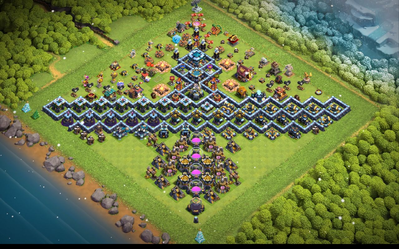 Town Hall 13 CWL Base layout by ادخل الكلان  اذه أنته عربي  ومنور