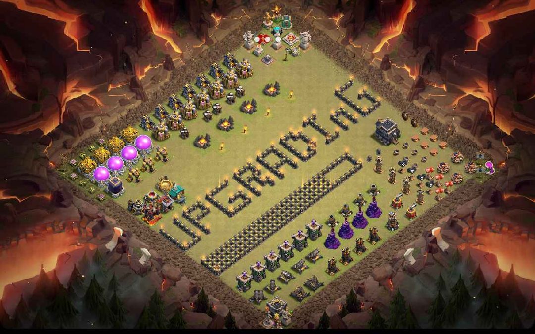 Town Hall 9 Fun Base layout by XLR8