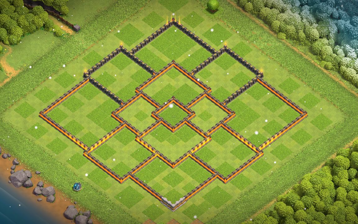 Town Hall 11 CWL Base layout by Kang trol