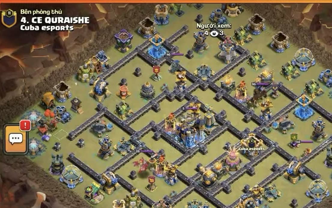 Town Hall 18 War Base layout by XLR8