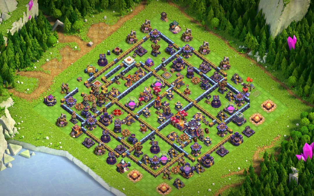 Town Hall 15 Trophy Base layout by TReX