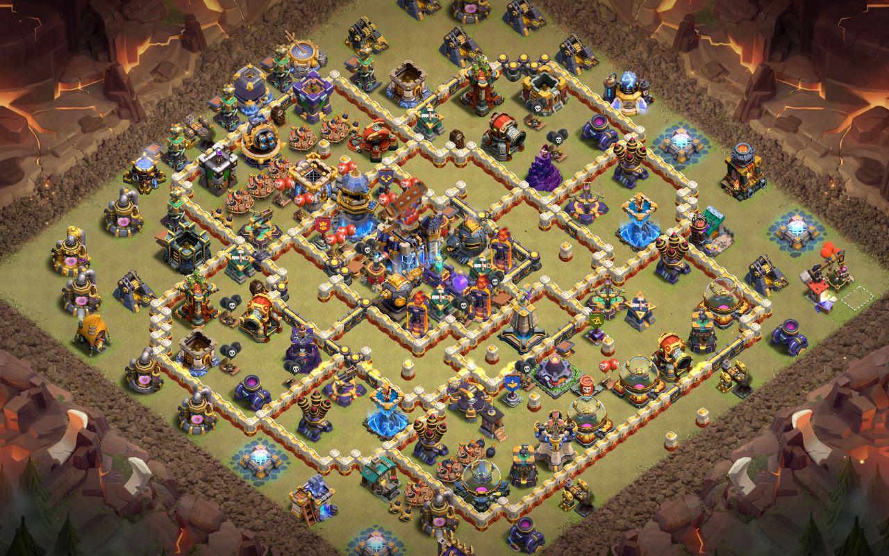 Town Hall 18 CWL Base layout by Sheikh Sadik
